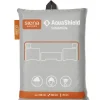 Siena Garden Schutzhüllen|Lounge-Gartenmöbel|Lounge-Schutzhülle AquaShield Hellgrau 240 cm x 220 cm x 70 cm