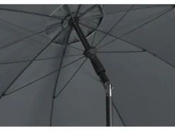 Siena Garden Sonnenschirme|Marktschirm Ø 200 cm mit Push-Up Mechanik