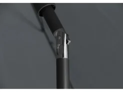 Siena Garden Sonnenschirme|Marktschirm Ø 200 cm mit Push-Up Mechanik