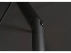 Siena Garden Sonnenschirme|Marktschirm Ø 300 cm Anthrazit mit Kurbelmechanik