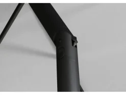 Siena Garden Sonnenschirme|Marktschirm Ø 300 cm Grau mit Kurbelmechanik