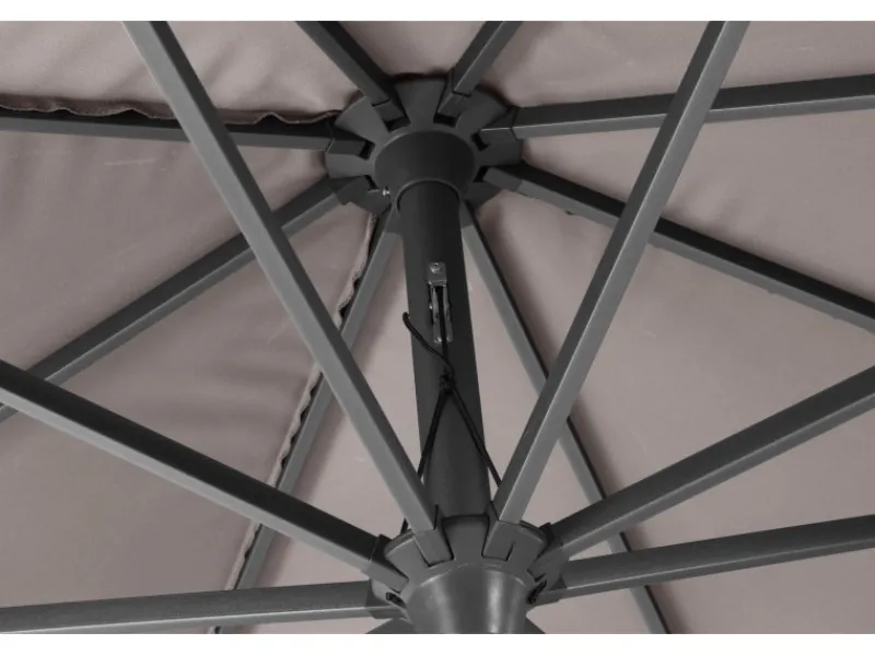 Siena Garden Sonnenschirme|Marktschirm Ø 250 cm mit Knickfunktion