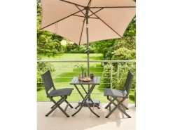 Siena Garden Sonnenschirme|Marktschirm Ø 250 cm mit Knickfunktion