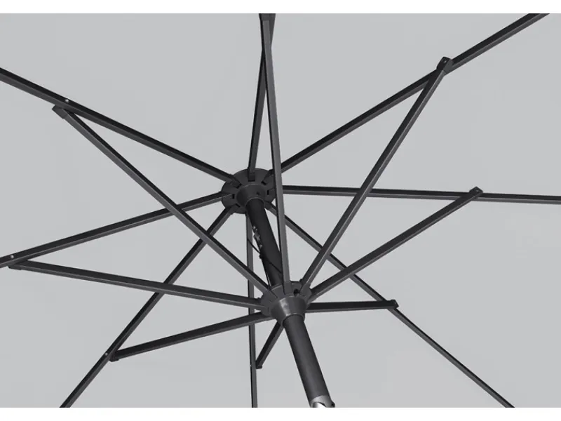 Marktschirm 250 cmx 200 cm mit Dreh- & Neigungsfunktion*Siena Garden Discount