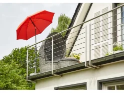 Siena Garden Sonnenschirme|Marktschirm City Ø 180 cm mit Schieber