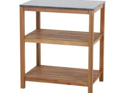 Riva outdoor-kitchen Mittelteil offen Granit Dunkelgrau ca.52 x75cm*Siena Garden Online