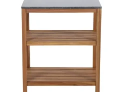 Riva outdoor-kitchen Mittelteil offen Granit Dunkelgrau ca.52 x75cm*Siena Garden Online