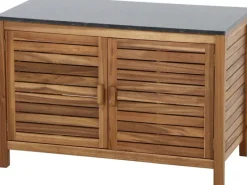 Riva Outdoor-Kitchen Mittelteil niedrig Dunkelgrau ca. 100x52x67 cm*Siena Garden Discount