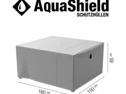 Schutzhülle Sitzgruppe AquaShield Hellgrau 160 cm x 150 cm x 85 cm*Siena Garden