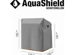 Siena Garden Strandkörbe|Schutzhüllen|Schutzhülle Strandkorb AquaShield Hellgrau 128 x 105 x 165 - 140 cm