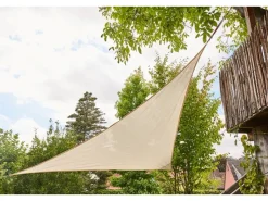 Solino Sonnensegel Ecru 3-eckig 3,6x3,6x3,6 m*Siena Garden Outlet