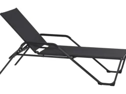 Sonnenliege Tesoro 195 cm x 69,5 cm x 108 cm Anthrazit Matt*Siena Garden Clearance