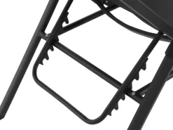 Sonnenliege Tesoro 195 cm x 69,5 cm x 108 cm Anthrazit Matt*Siena Garden Clearance