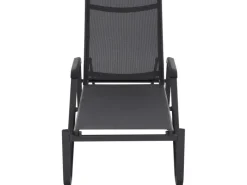 Sonnenliege Tesoro 195 cm x 69,5 cm x 108 cm Anthrazit Matt*Siena Garden Clearance