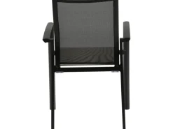 Stapelsessel Velia Alu 56 cm x 66 cm x 89 cm Anthrazit*Siena Garden Discount