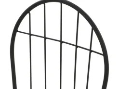 Siena Garden Gartenstühle|Stapelstuhl Prato Eisen 43 cm x 43 cm x 94 cm Schwarz Mosaik