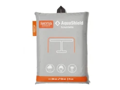 Siena Garden Schutzhüllen|Tischhülle AquaShield 200 cm x 100 cm x 70 cm Hellgrau