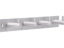 Siro Rechen|Hakenleiste 1890 Edelstahl Länge 322 mm 4 Haken