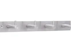 Siro Rechen|Hakenleiste 1890 Edelstahl Länge 322 mm 4 Haken