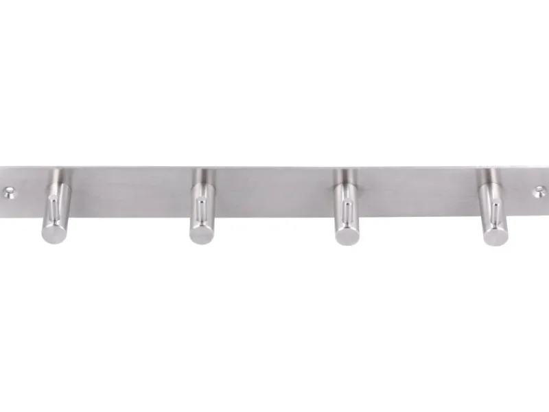 Siro Rechen|Hakenleiste 1890 Edelstahl Länge 322 mm 4 Haken