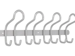 Siro Rechen|Hakenleiste 1783 Metall Aluminium Länge 400 mm 8 Haken