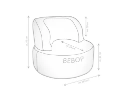 Sitting Point Strandkörbe|Sessel Bebop Scuba 210 l