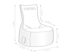Sitting Point Lounge-Gartenmöbel|Sessel Swing 300 l