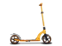 Fitnessgeräte|Six Degrees Aluminium Scooter mit Klappmechanismus & Ständer 205 mm Höhenverstellbar GS-Geprüft Testsieger