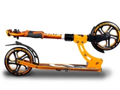 Fitnessgeräte|Six Degrees Aluminium Scooter mit Klappmechanismus & Ständer 205 mm Höhenverstellbar GS-Geprüft Testsieger