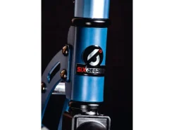 Fitnessgeräte|Six Degrees Aluminium Scooter mit Klappmechanismus & Ständer 205 mm Höhenverstellbar GS-Geprüft Testsieger