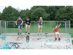 Fitnessgeräte|Six Degrees Stuntscooter mit Verstärktem Wing-Lenker HIC Compression-System 100 mm ABEC 9 360-Grad-Lenkung