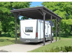 Skan Holz Quads|Carport Emsland Caravan 404 cm x 846 cm