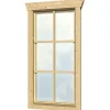 Einzelfenster BxH 57,5 x 123,5 cm Anschlag rechts für 45 mm Häuser*Skan Holz Outlet