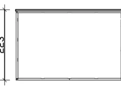 Skan Holz Gartenscheren|Holz-Gartenhaus Sydney 4 B x T: 337 cm x 253 cm