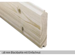 Holz-Pavillon Almelo farbbehandelt 350 cm x 303 cm*Skan Holz Clearance