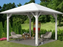 Holz-Pavillon Cannes 1 lasiert 294 cm x 294 cm*Skan Holz New