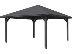 Holz-Pavillon Cannes 3 lasiert 424 cm x 424 cm*Skan Holz Best