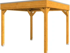 Holz-Pavillon Toulouse lasiert 294 cm x 294 cm*Skan Holz