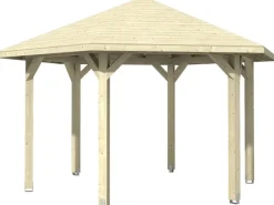Pavillon Nancy 3 Leimholz 480 cm x 416 cm*Skan Holz Outlet