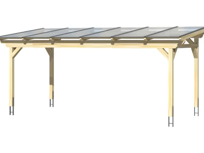 Terrassenüberdachung Sanremo 648 x 300 cm Leimholz*Skan Holz Outlet