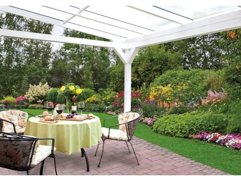 Terrassenüberdachung Sanremo 648 x 300 cm Leimholz*Skan Holz Outlet