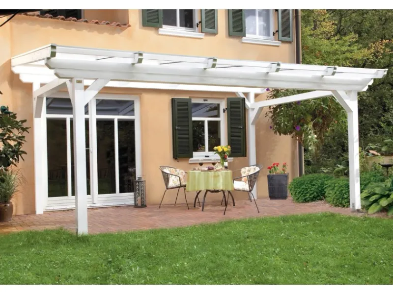 Terrassenüberdachung Sanremo 648 x 300 cm Leimholz*Skan Holz Outlet