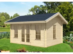 Kinder Skan Holz Kinder-Gartengeräte|-Gartenhaus Lugano 1 mit Dachlattung B x T 420 cm x 300 cm