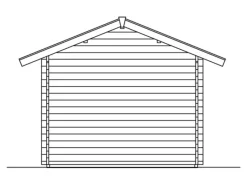 Kinder Skan Holz Kinder-Gartengeräte|-Gartenhaus Lugano 1 mit Dachlattung B x T 420 cm x 300 cm