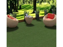 Balkonmöbel|Snapstyle Kunstrasen Rasenteppich mit Noppen Kingston Grün Mix 200x100cm