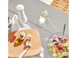 Kücheninsel Küchenwagen Küchenschrank Servierwagen Bambus 115cm FKW69-N*SoBuy New