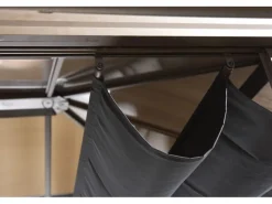 Aluminium Pavillon Castel 10 x 12 Bronze 298 cm x 362 cm x 283 cm*Sojag Discount