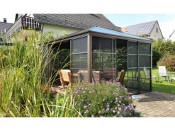 Aluminium Pavillon Castel 12 x 14 Bronze 362 cm x 427 cm x 296 cm*Sojag Online