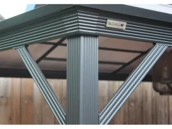 Aluminium-Pavillon Verona 10 x 14 Anthrazit 423 cm x 298 cm x 261 cm*Sojag Clearance