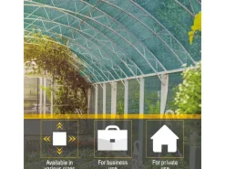 Sol Royal Balkonsichtschutz|Schattiergewebe SG80 Sichtschutzzaun 100x2500cm Grün